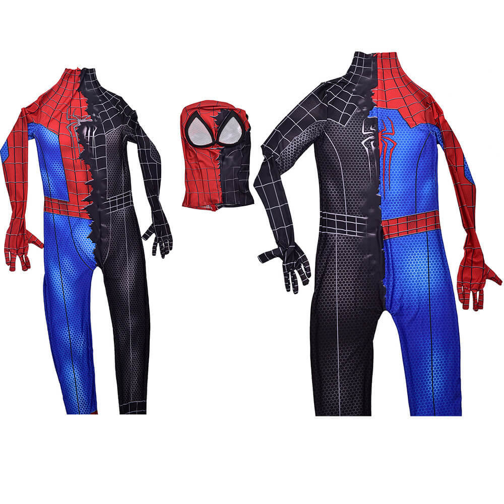 Sam Raimi Spider-Man Red and Black Cosplay Costume Adults Kids