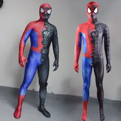 Sam Raimi Spider-Man Red and Black Cosplay Costume Adults Kids
