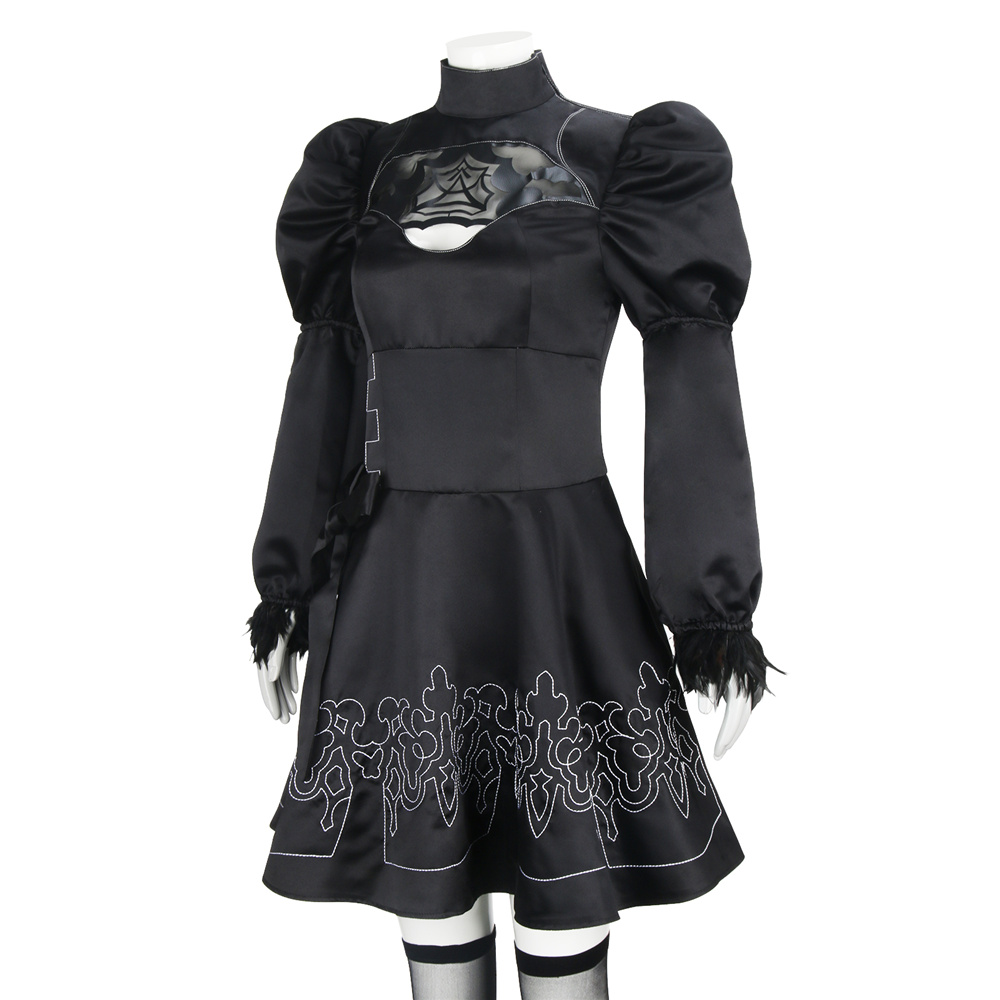 NieR:Automata 2B YoRHa No.2 Type B Cosplay Costume(Ready To Ship) Takerlama