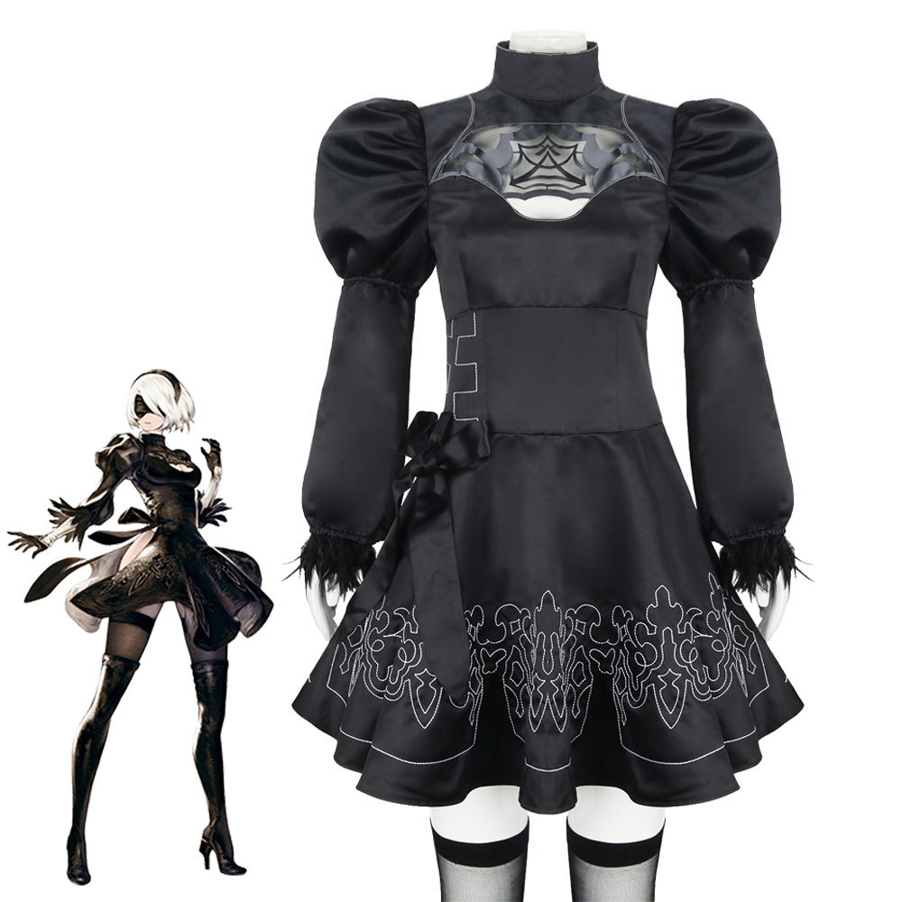 NieR:Automata 2B YoRHa No.2 Type B Cosplay Costume(Ready To Ship) Takerlama