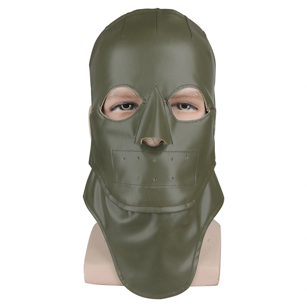 Batman Riddler Face Mask The Batman 2022 Riddler Cosplay Costume with Mask In Stock-Takerlama
