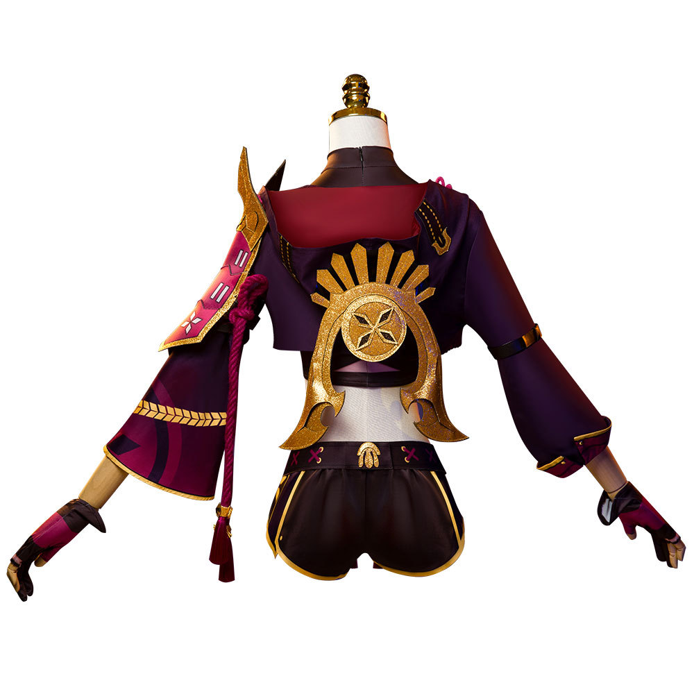 Genshin Impact Kuki Shinobu Cosplay Costume