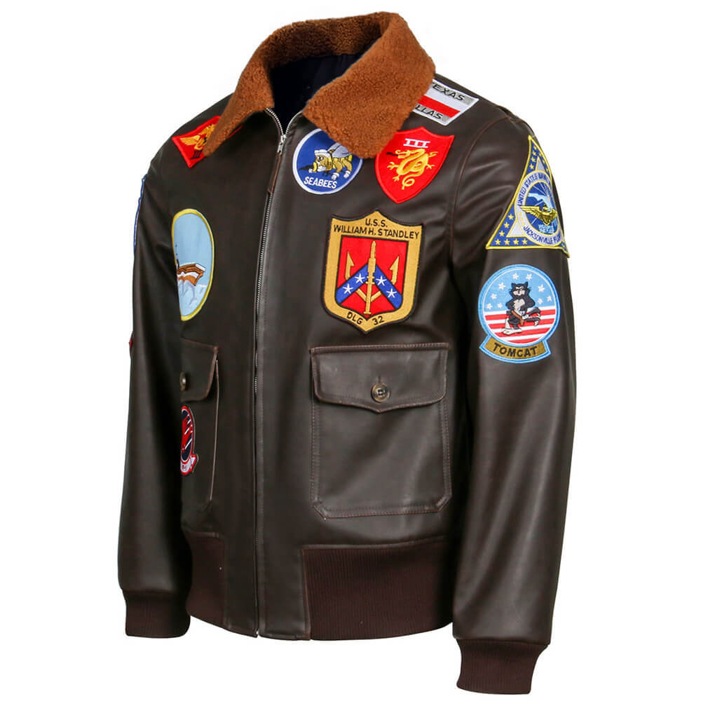 Top Gun 2 Cosplay Costume Maverick Pilot Aviator Jacket Tom Cruise (Ready To Ship)