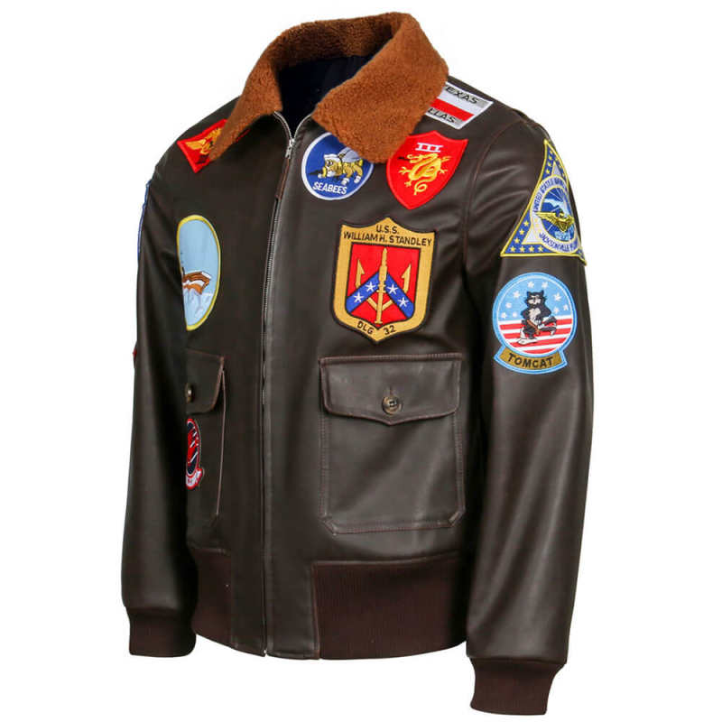 Top Gun 2 Cosplay Costume Maverick Pilot Aviator Jacket Tom Cruise (Ready To Ship)