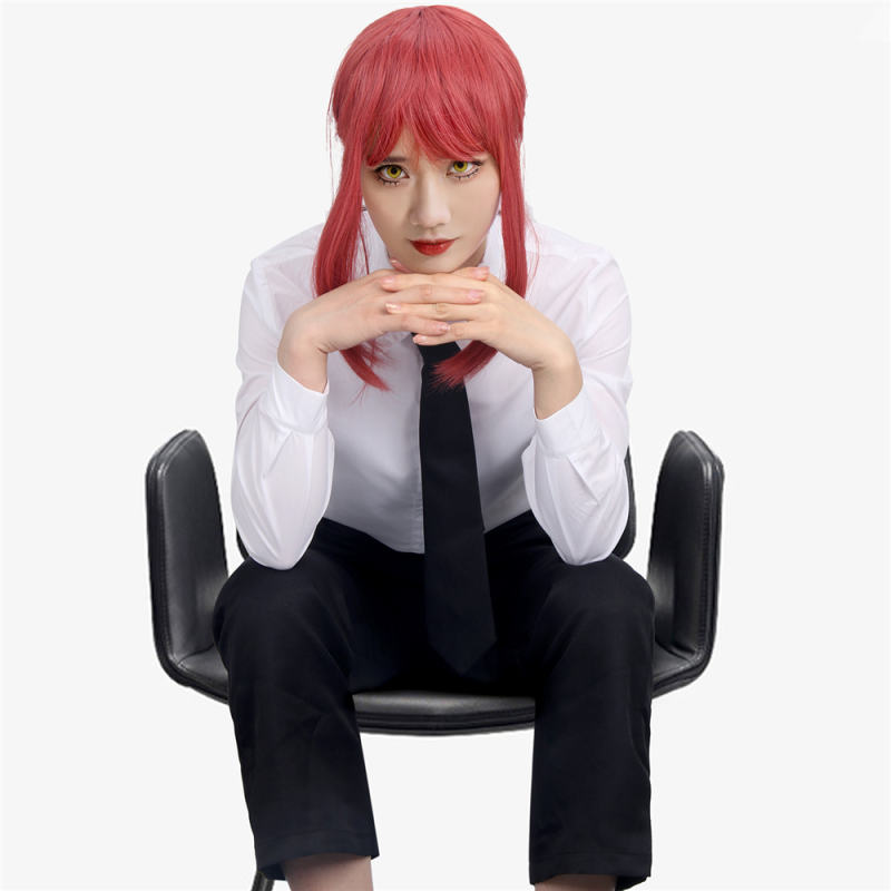 Anime Chainsaw Man Makima Cosplay Costume