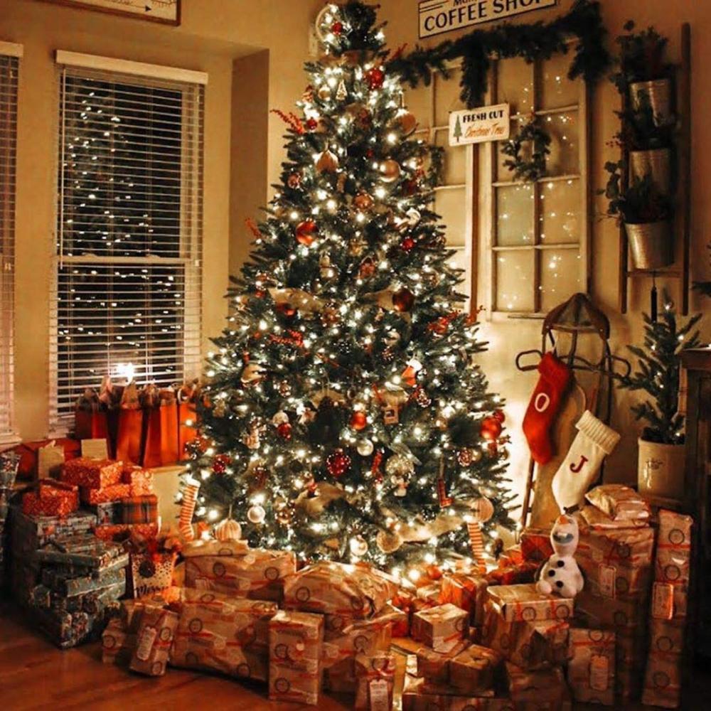 NOFONDA 240LED Waterproof Christmas Tree Lights Indoor/Outdoor for Holiday Decorations Party