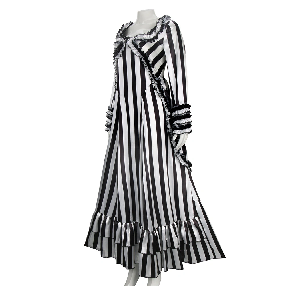 sleepy hollow black and white dress PRE-ORDER