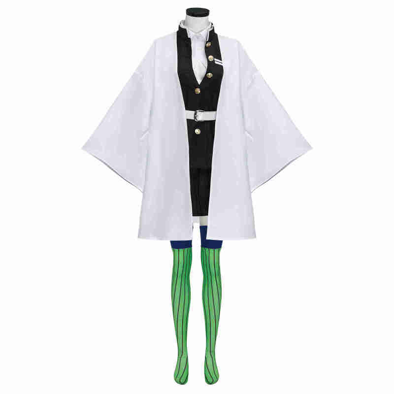 Demon Slayer Kanroji Mitsuri Uniform Cosplay Costume Anime Kimetsu no Yaiba