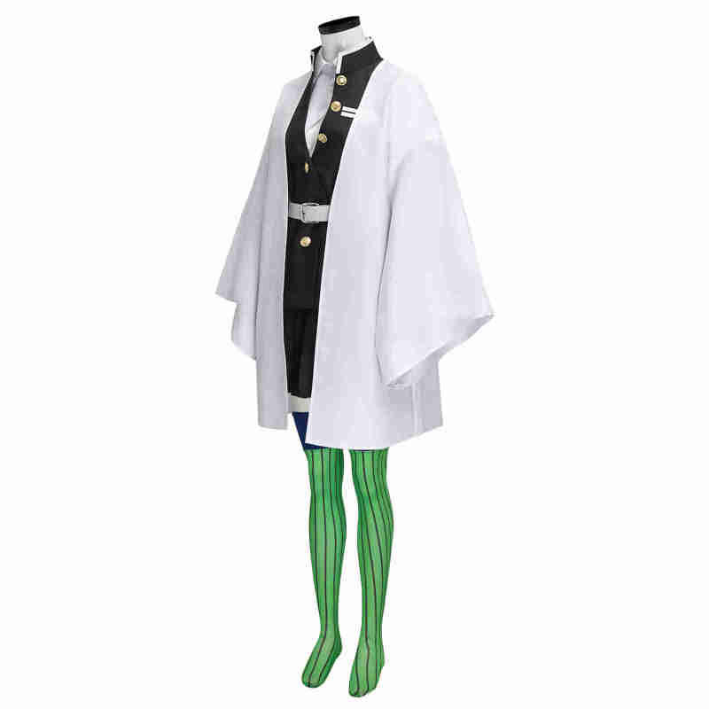 Demon Slayer Kanroji Mitsuri Uniform Cosplay Costume Anime Kimetsu no Yaiba