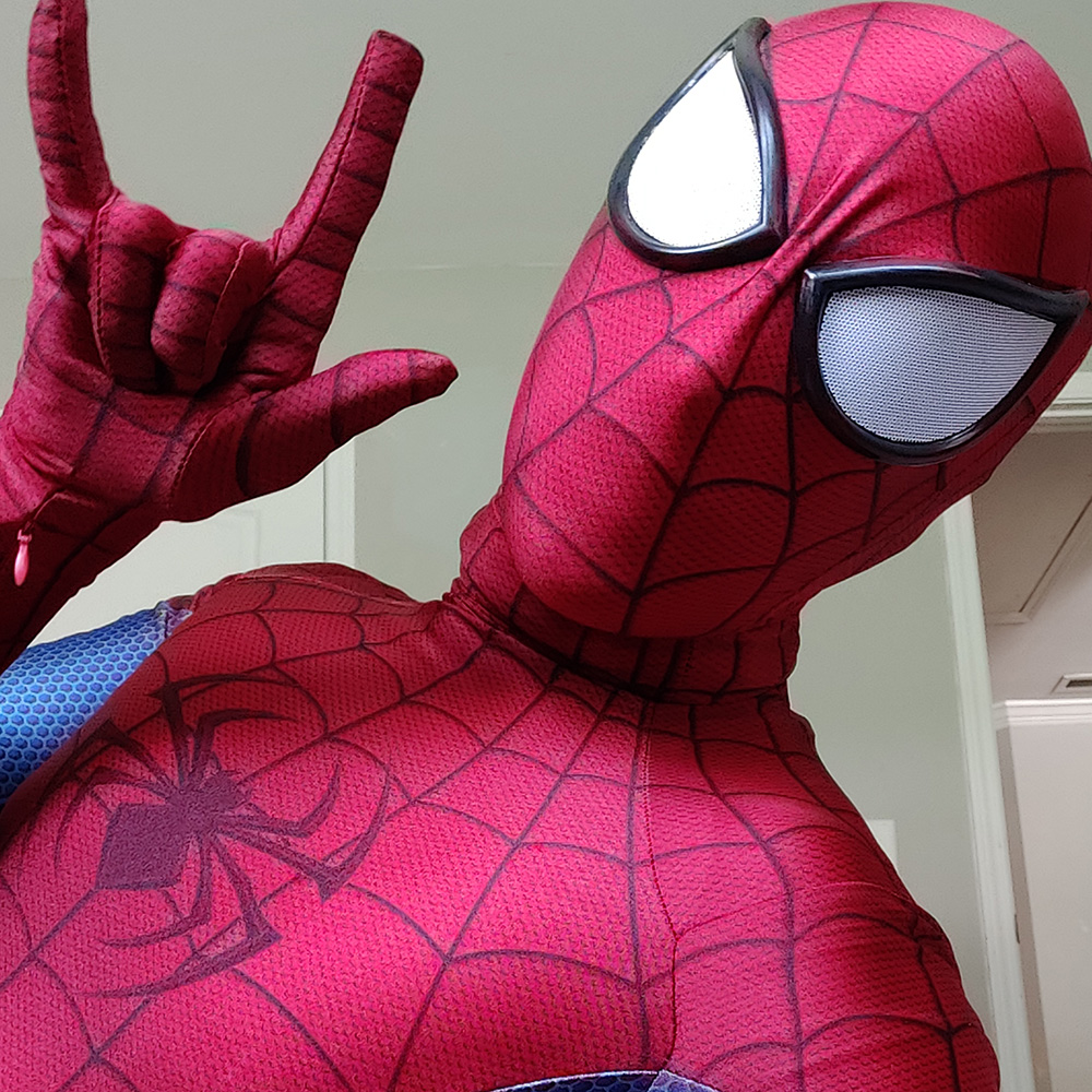 Ultimate Spider-Man Superhero Cosplay Costume Bodysuit With Mask Takerlama