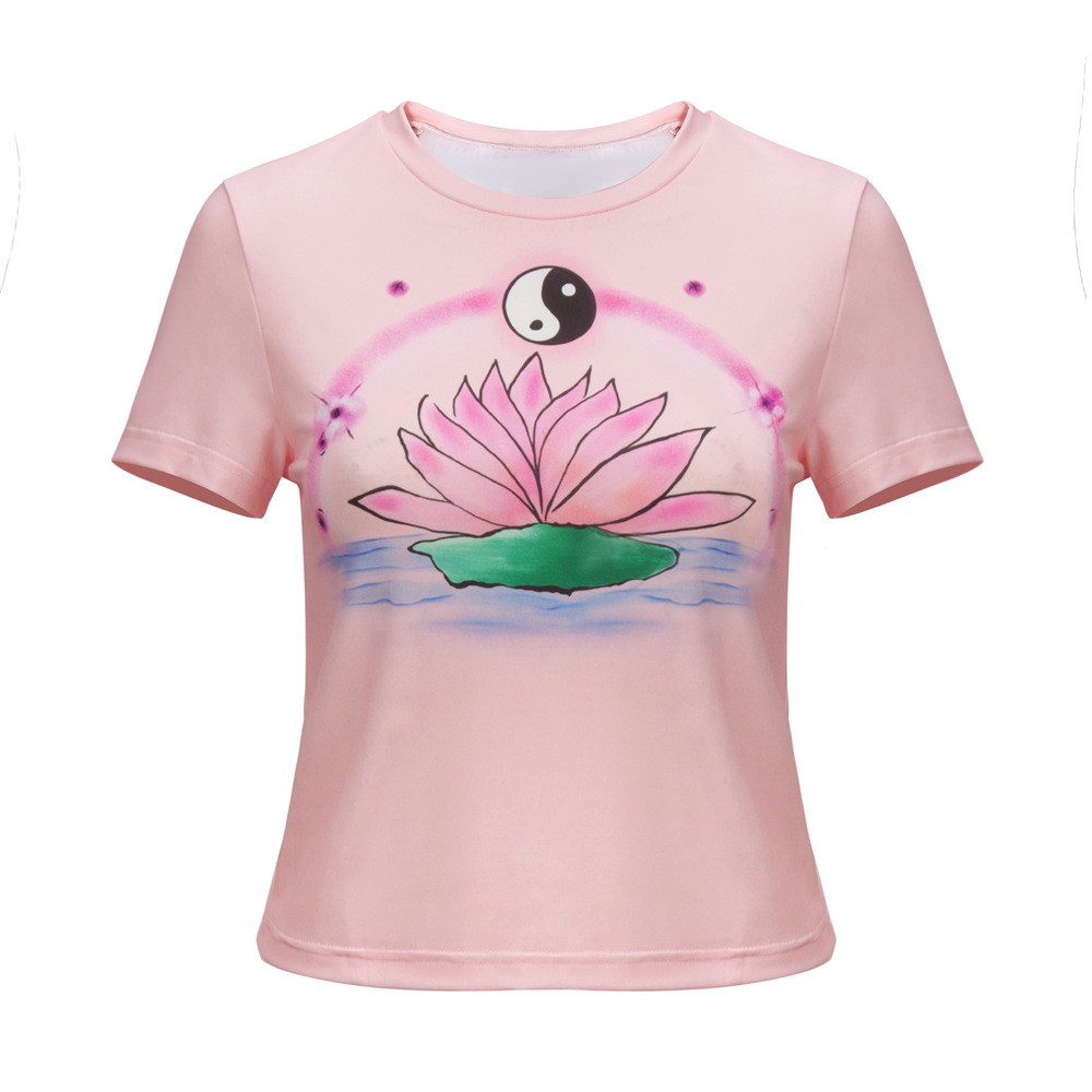 Adult Boo Bitch 2022 Erika Vu Lana Condo Pink Lotus T-Shirt Cosplay Costume