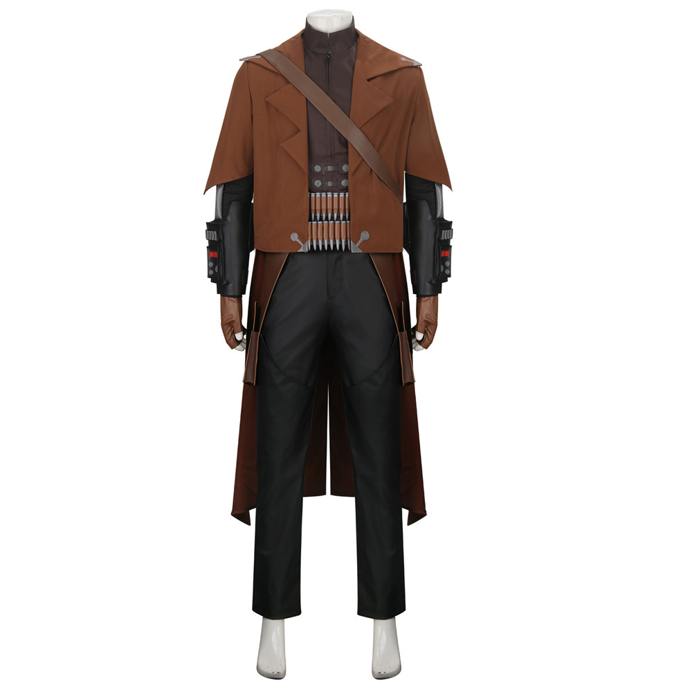 Star Wars The Clone Wars Deluxe Cad Bane Halloween Cosplay Costume -Takerlama