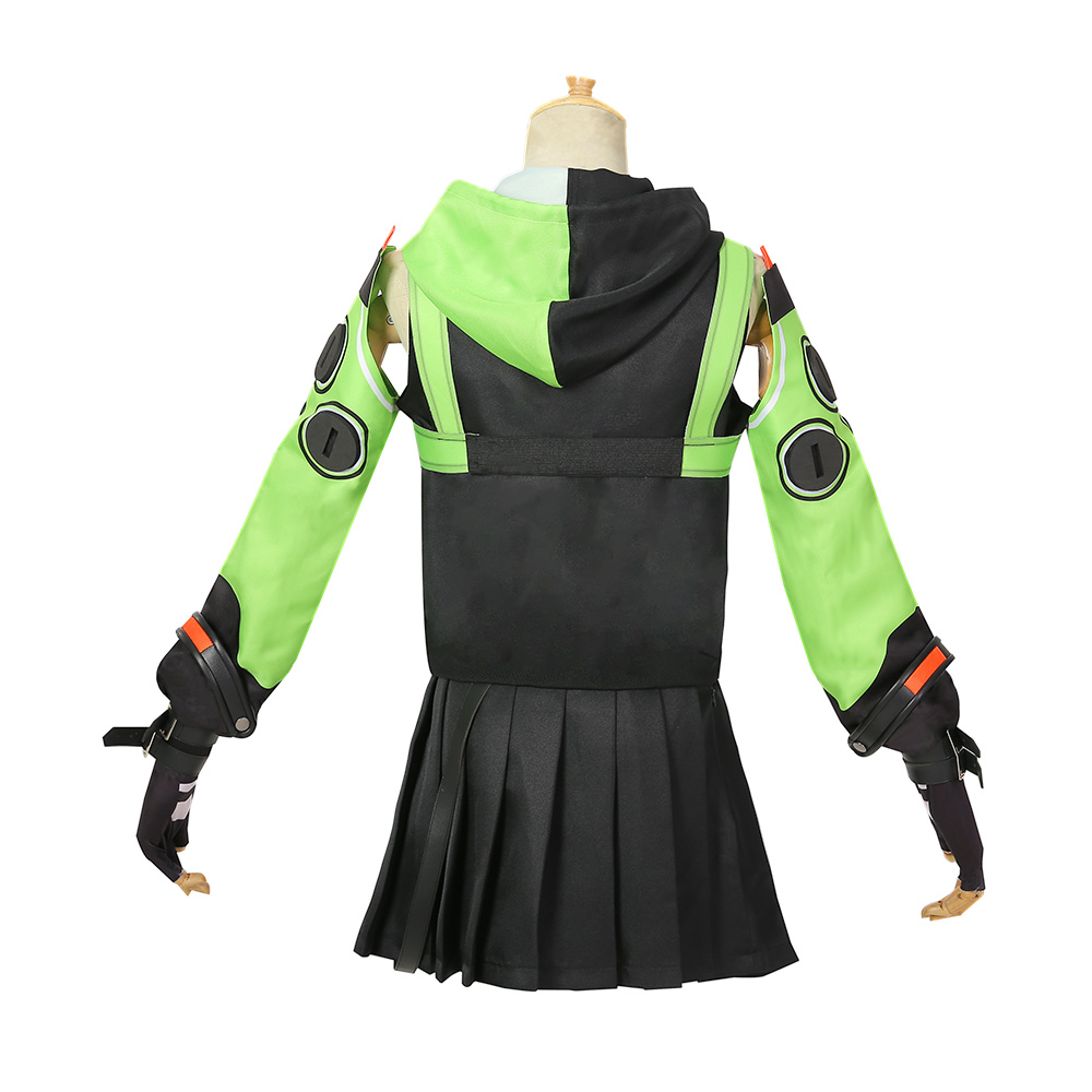 Adult Game Zenless Zone Zero Gentle House Anby Demara Green Cosplay Costume Outfits Takerlama