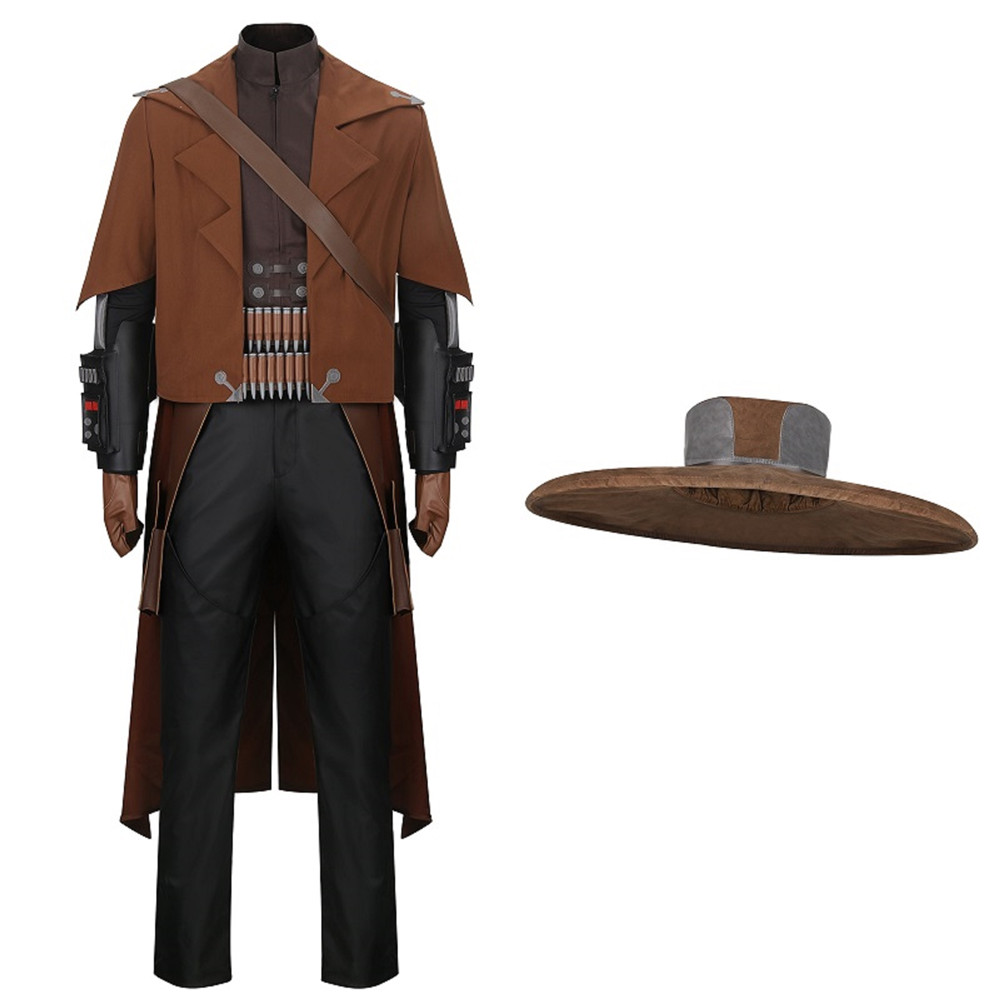 Star Wars The Clone Wars Deluxe Cad Bane Halloween Cosplay Costume -Takerlama