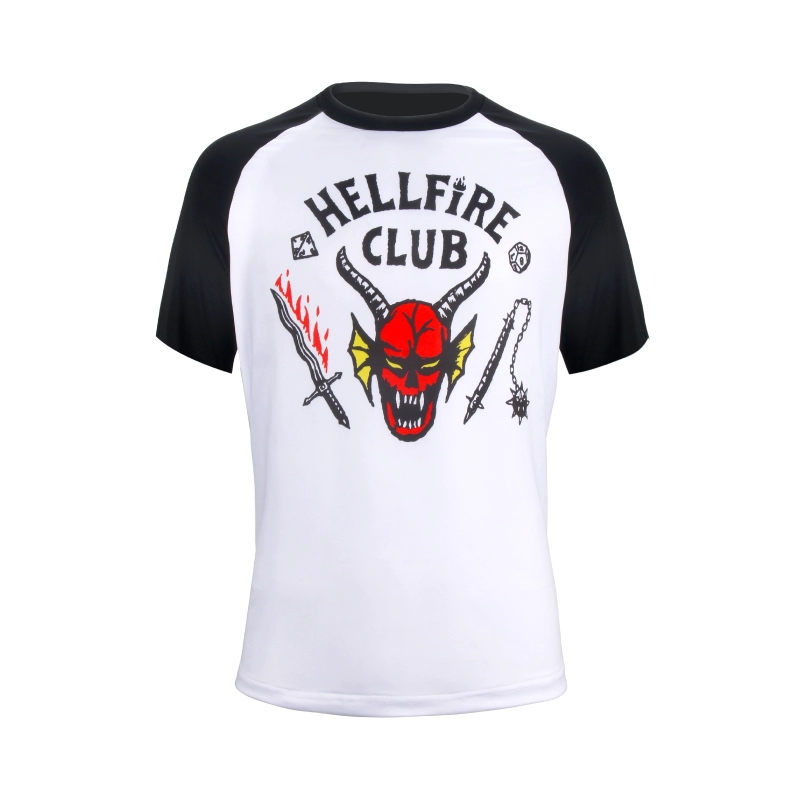 Hellfire Club T-Shirt Stranger Things Season 4 Dustin Henderson Cosplay Adults Kids