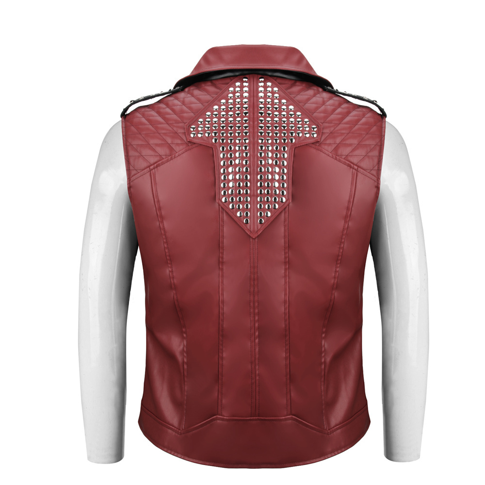 Thor Odinson Costume Jacket Thor 4: Love and Thunder  Leather Rivet Outfits