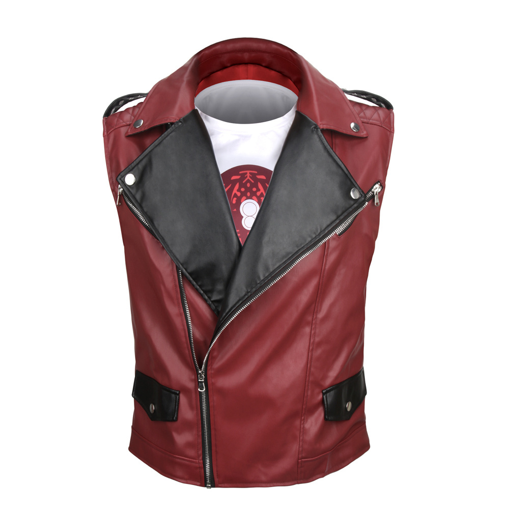 Thor Odinson Costume Jacket Thor 4: Love and Thunder  Leather Rivet Outfits