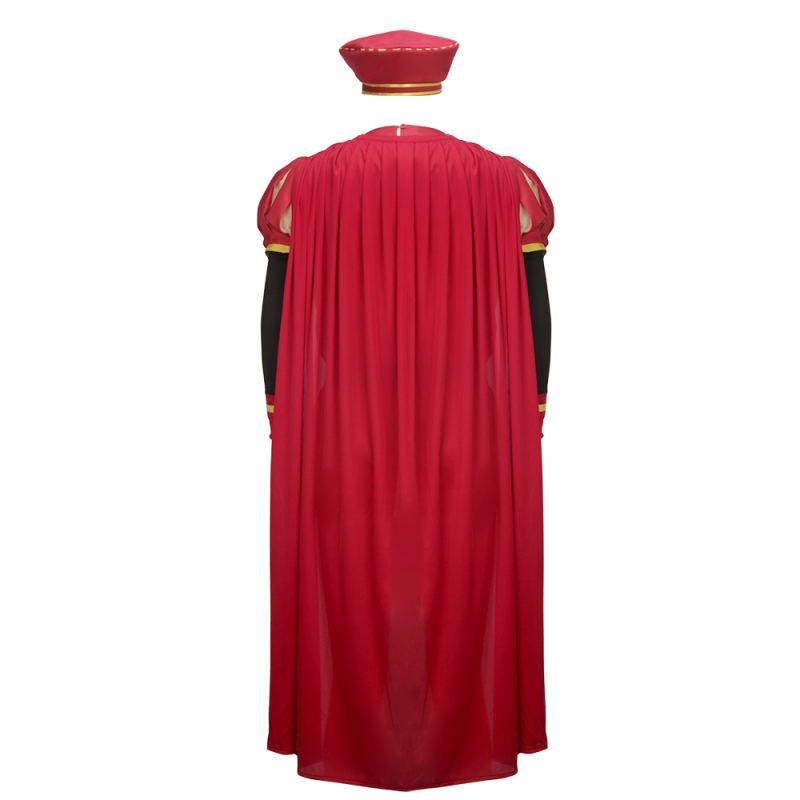 Lord Farquaad Halloween Cosplay Costume Shrek Red Robe Cape Takerlama (Ready To Ship）