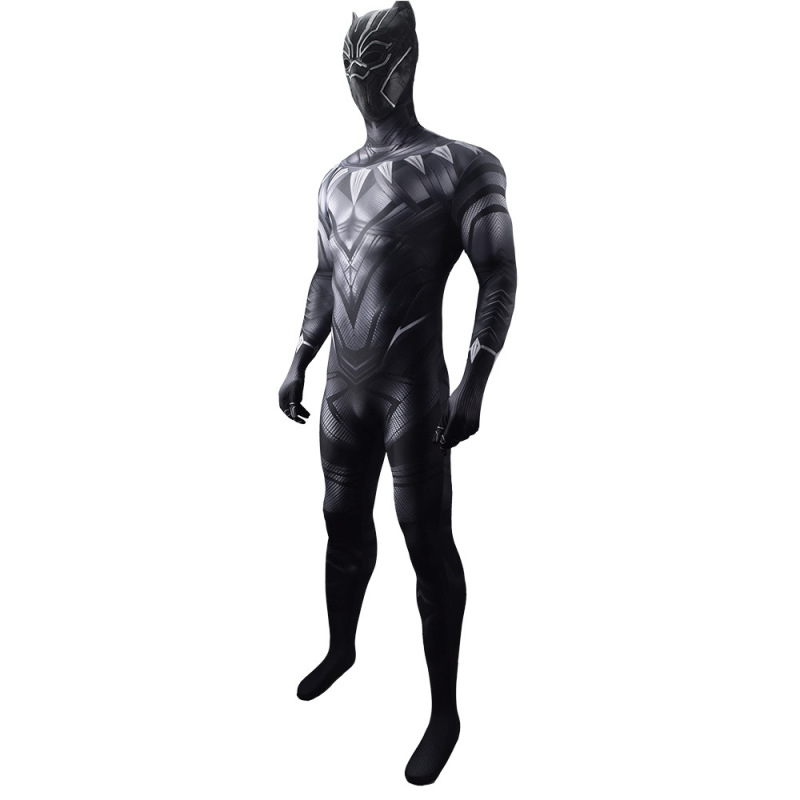 Black Panther 2 T'Challa Cosplay Costume Adult Kids Wakanda Forever Bodysuit