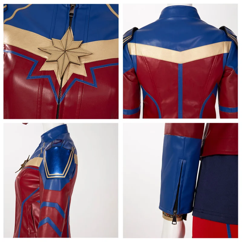 Ms. Marvel Kamala Khan Cosplay Costume Boots Helmet 2022 TV Takerlama