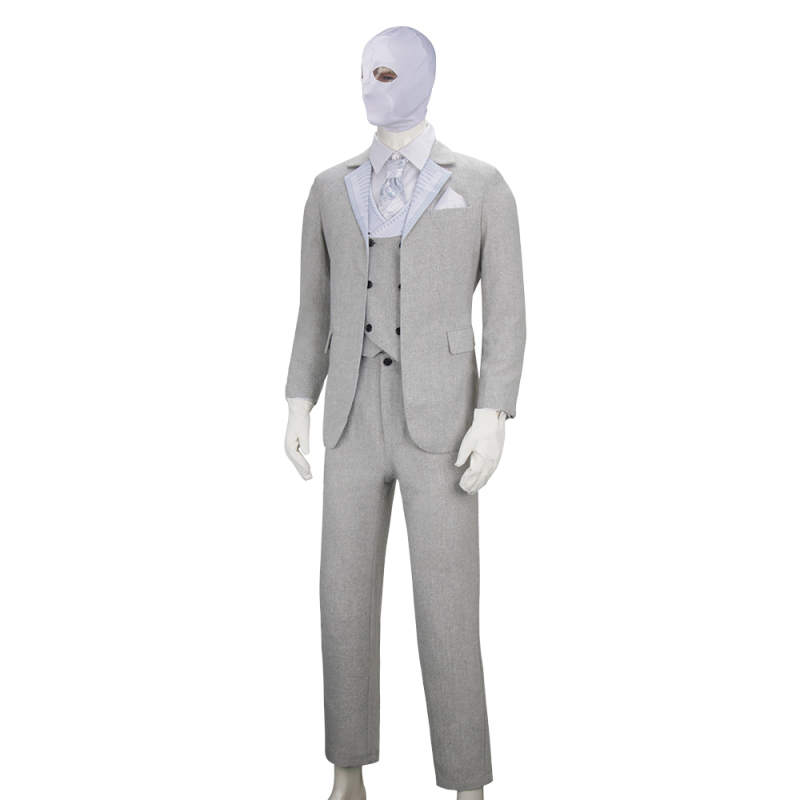 Moon Knight 2022 Cosplay Mr. Knight Steven Grant Marc Spector Costume White Uniform Outfits (Ready To Ship) Takerlama