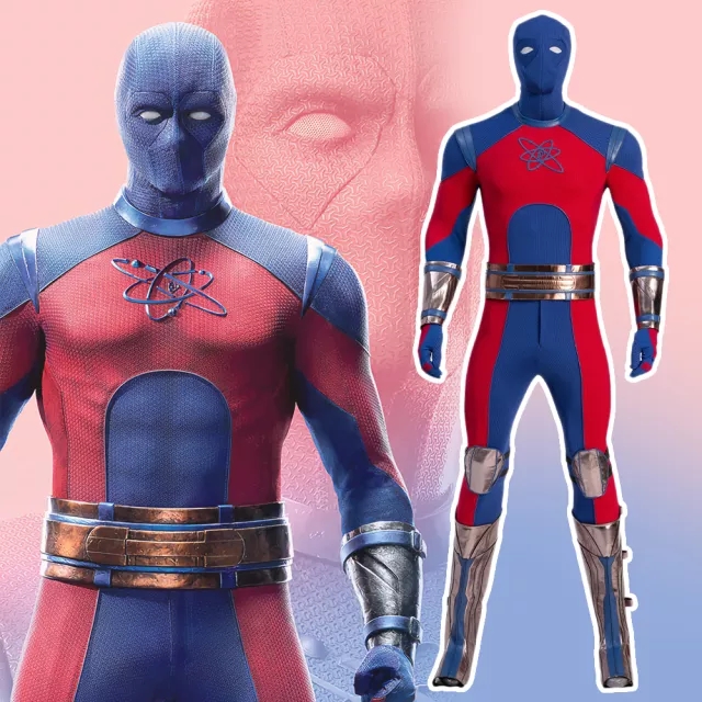 Takerlama Black Adam 2022 Atom Smasher Blue Red Cosplay Costume Albert Rothstein Outfits