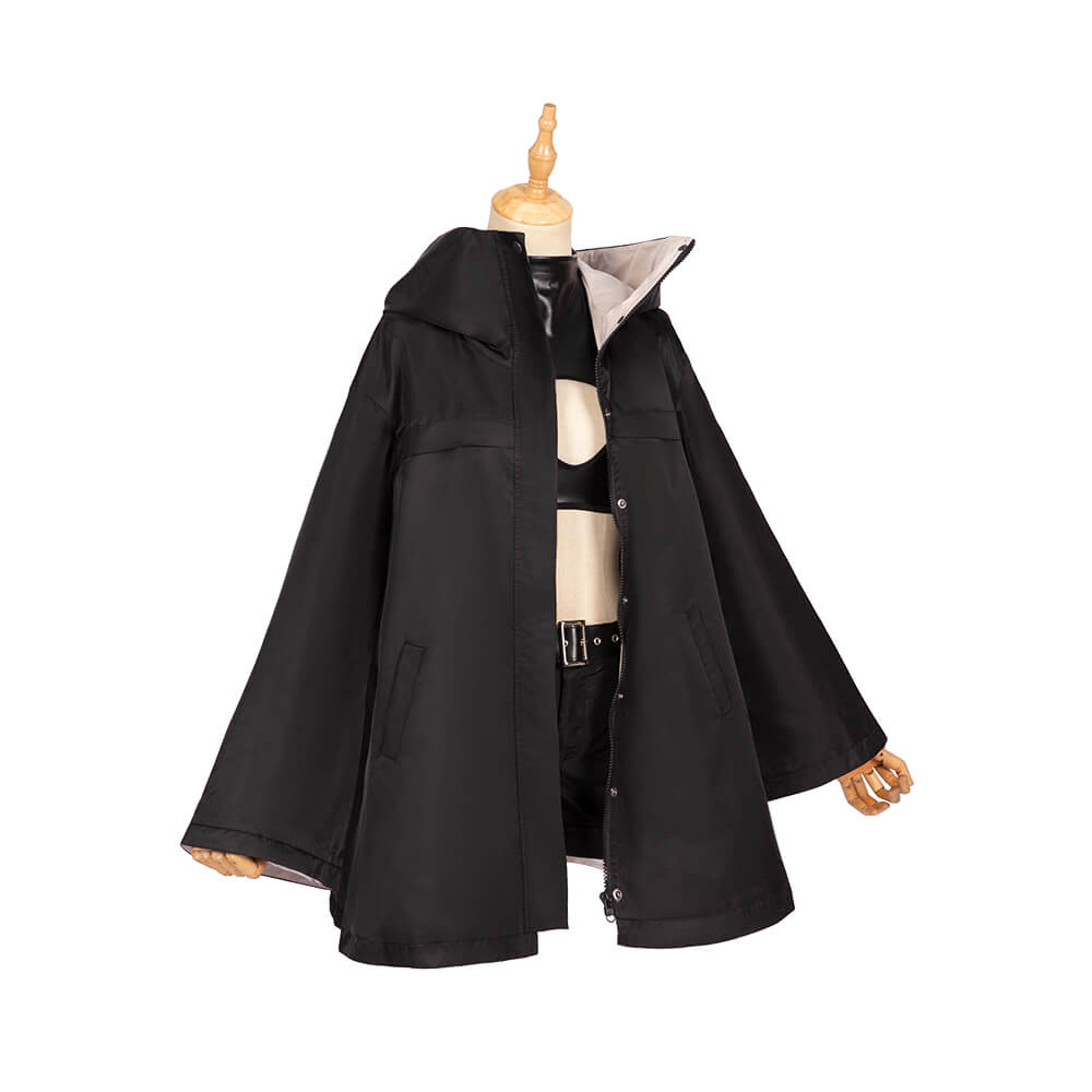 Call of the Night Nazuna Nanakusa Black Cosplay Costume Coat Takerlama