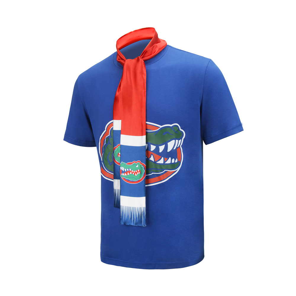 Movie Lyle Lyle Crocodile Blue T-Shirt with Print Scarf Takerlama