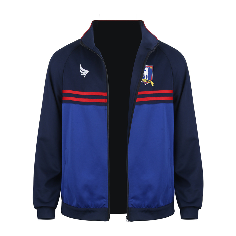 Ted Lasso Jason Sudeikis Track Blue Jacket Football Coach Fleece Lightweight Costume Men Takerlama