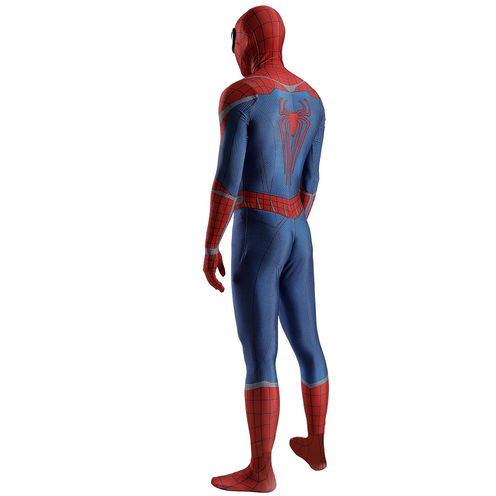 The Amazing Spider-Man Superhero Costume With Mask Civil War TASM2 Suit  Takerlama