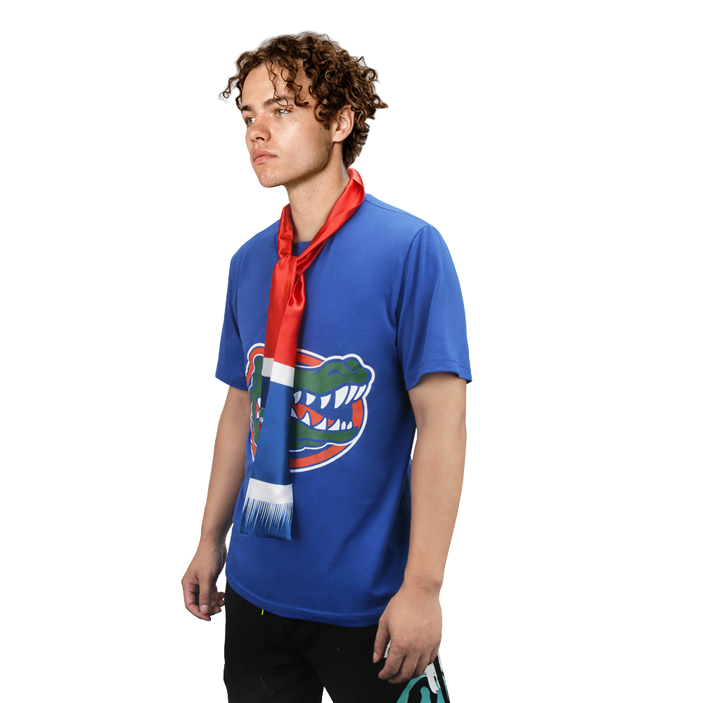 Movie Lyle Lyle Crocodile Blue T-Shirt with Print Scarf Takerlama