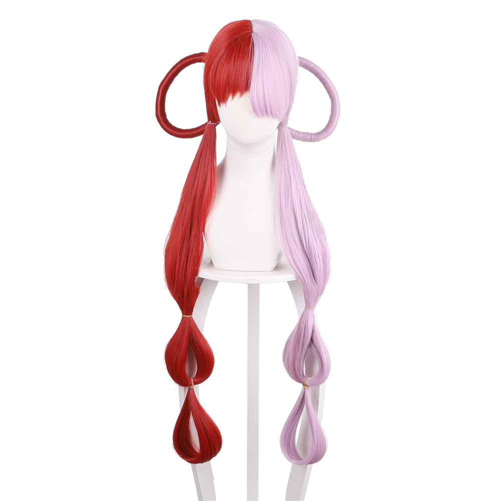 Uta Cosplay Wig Anime One Piece Film: Red Costume Hair Takerlama