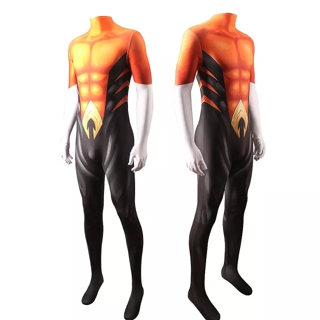 Young Justice Superhero Aqualad Cosplay Costume Aquaman: The Becoming Jumpsuit