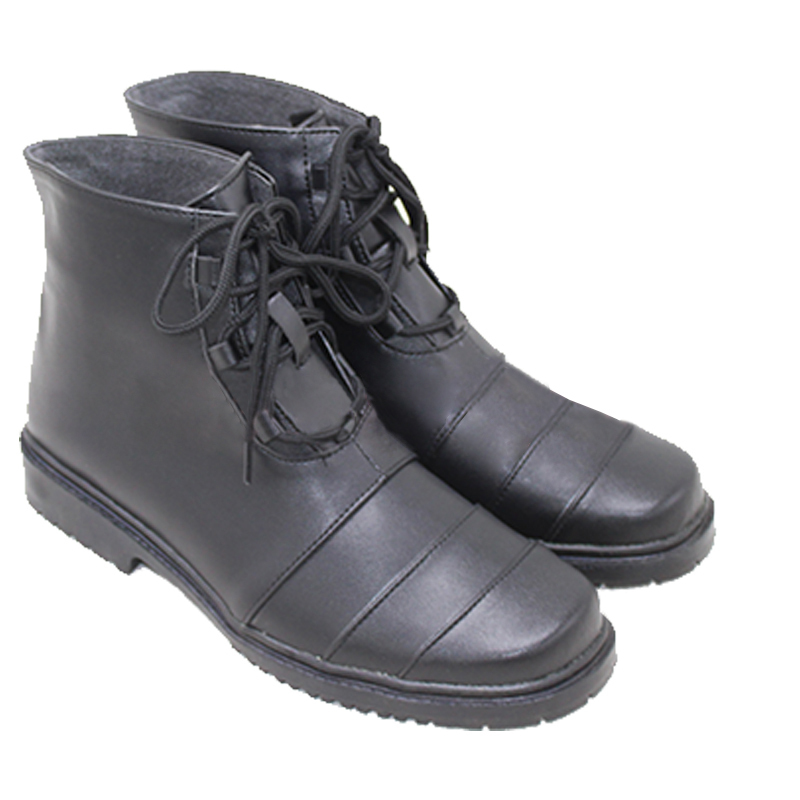 Captain America Black Cosplay Shoes Steve Rogers Avengers Endgame Men Boots
