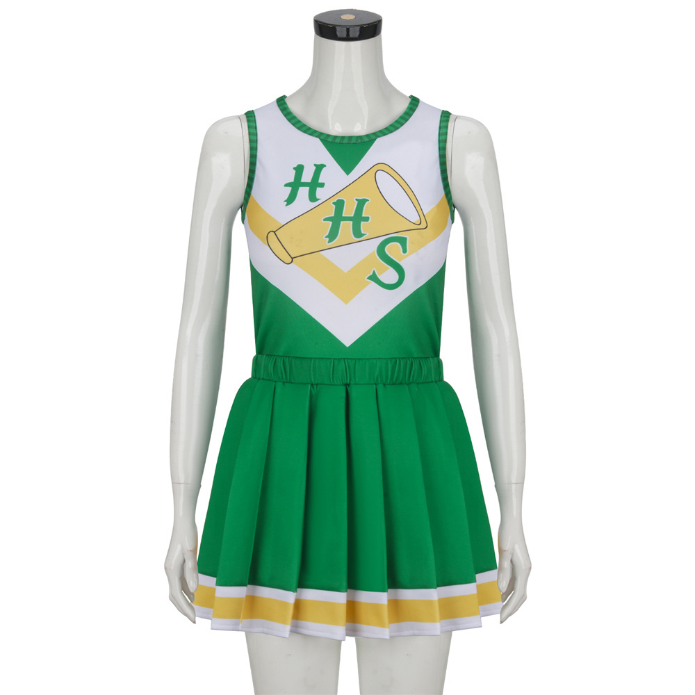 Chrissy Stranger Things Season 4 Costume Hawkins High School Cheerleader Tops Skirt In Stock Takerlama