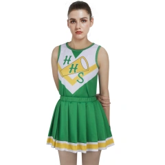 Chrissy Stranger Things Season 4 Costume Hawkins High School Cheerleader Tops Skirt In Stock Takerlama