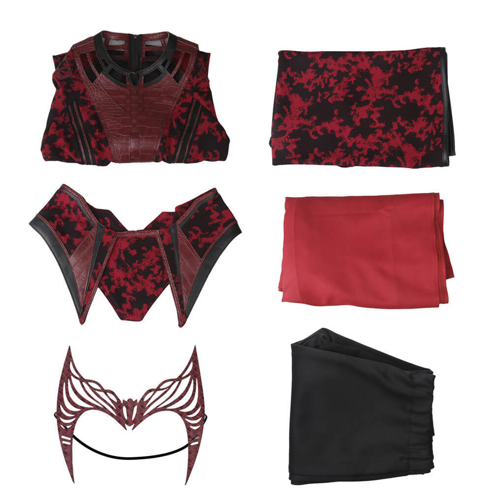Wanda Maximoff Scarlet Witch Red Cosplay Costume Doctor Strange in the Multiverse of Madness  In Stock Takerlama