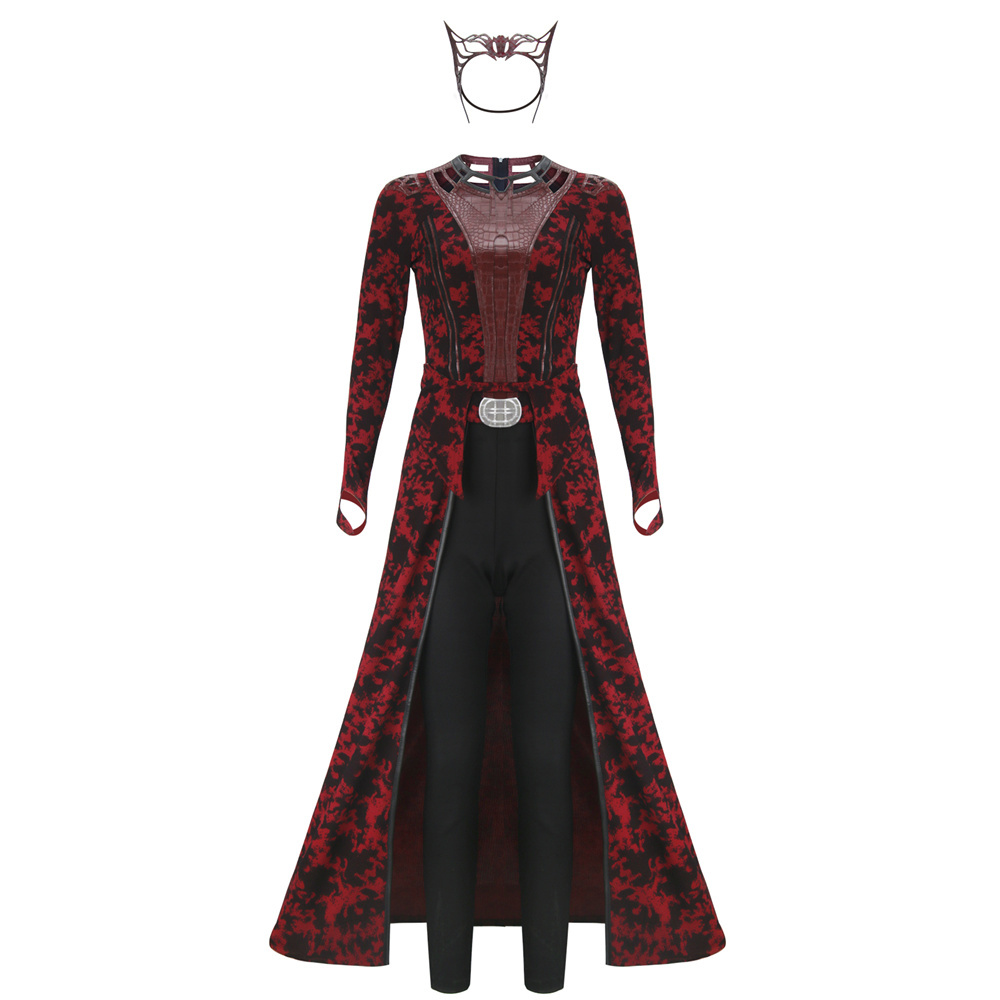 Wanda Maximoff Scarlet Witch Red Cosplay Costume Doctor Strange in the Multiverse of Madness  In Stock Takerlama