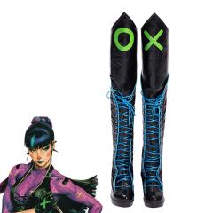 Punchline Alexis Kaye Boots DC Batmam Halloween Carnival Cosplay Shoes