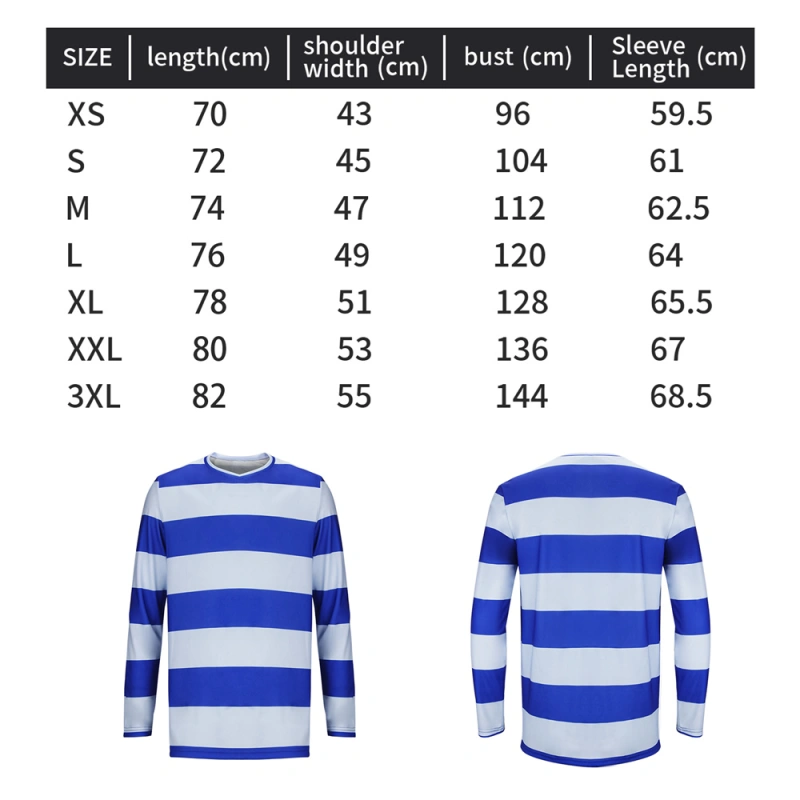 Josh Blue Striped Shirt Blue's Clues & You Cosplay Costume In Stock-Takerlama