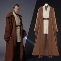 Obi-Wan Kenobi Costume Star Wars Jedi Cosplay Outfits Boots