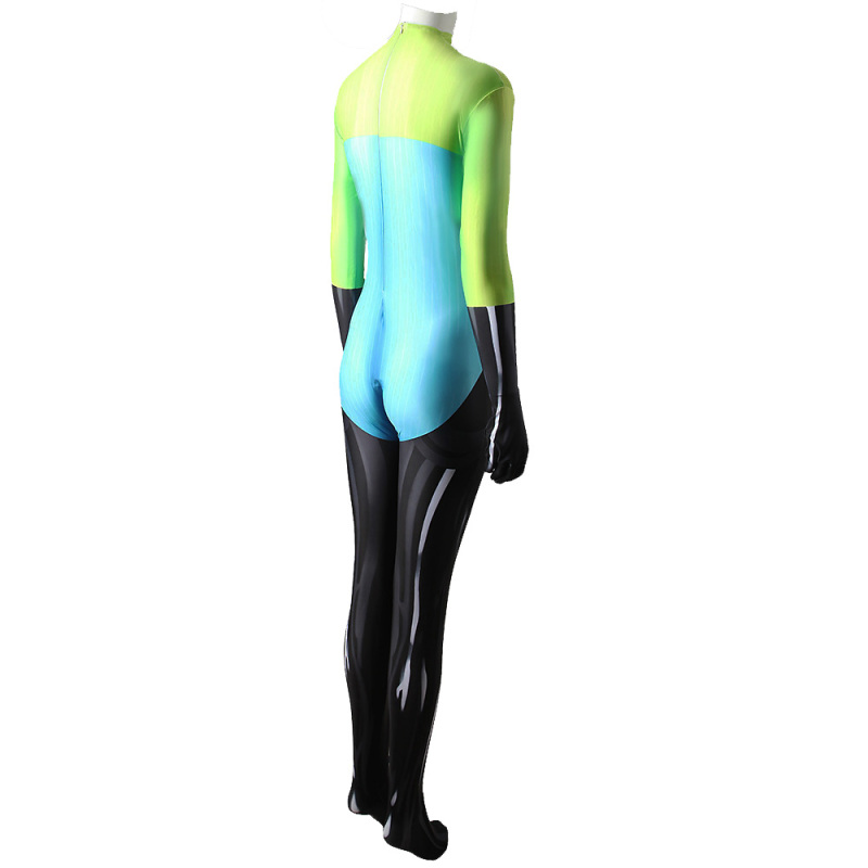 Voyd Costume The Incredibles 2 Superhero Karen Fields Cosplay Jumpsuit Adults Kids