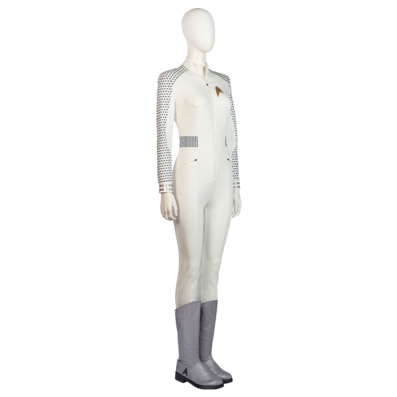 Christine Chapel White Costume Boots Star Trek: Strange New Worlds Takerlama (Available after Halloween)