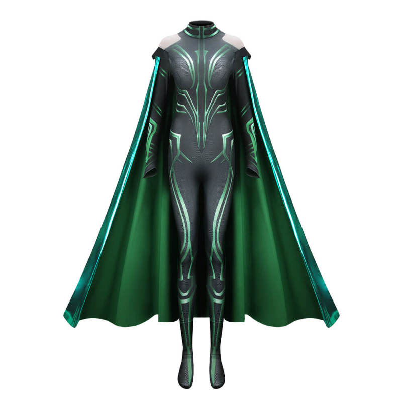 New Hela Costume Thor Ragnarok The Goddess of Death Cosplay Outfits (Ready To Ship)