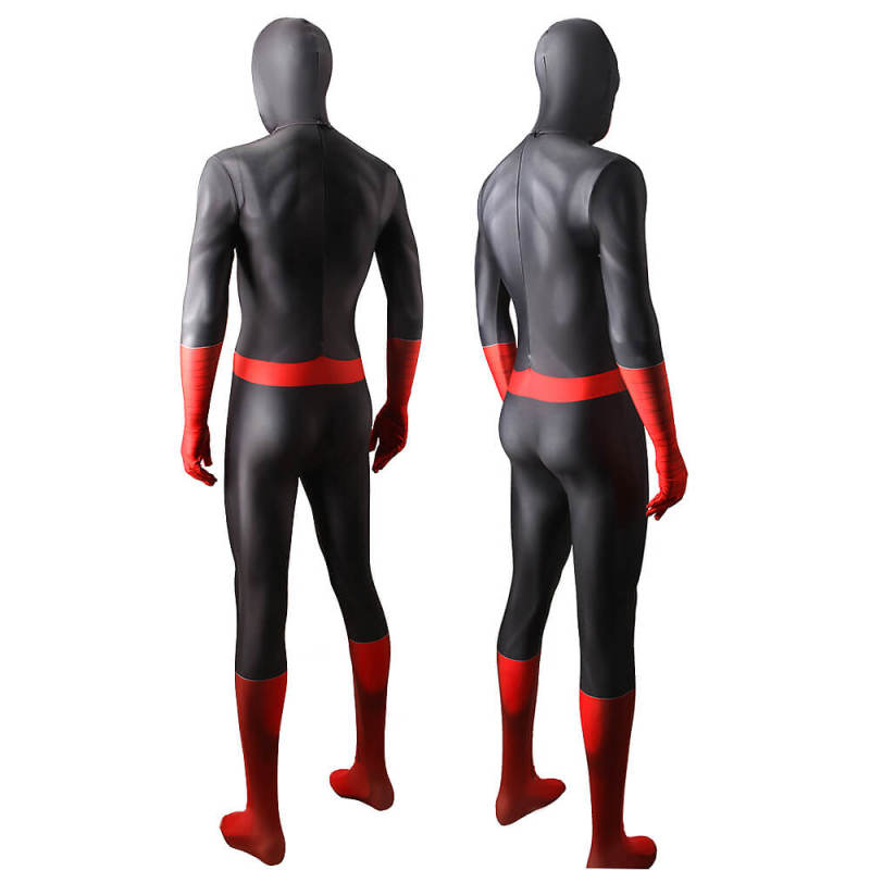 Daredevil Costume Matt Murdock Black Red Cosplay Jumpsuit