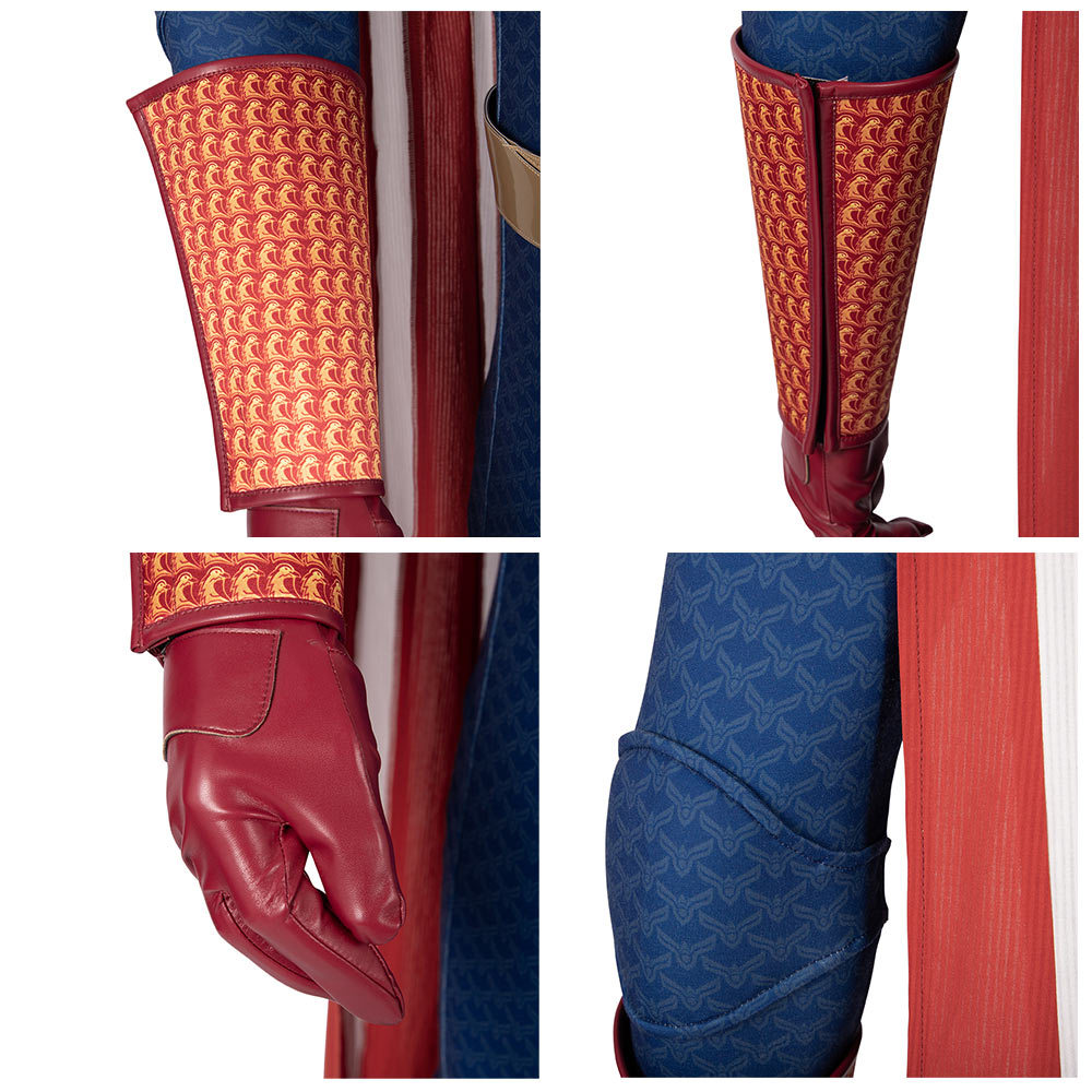 The Homelander John Costume The Boys Cosplay Jumpsuit Cloak Boots ( In Stock)