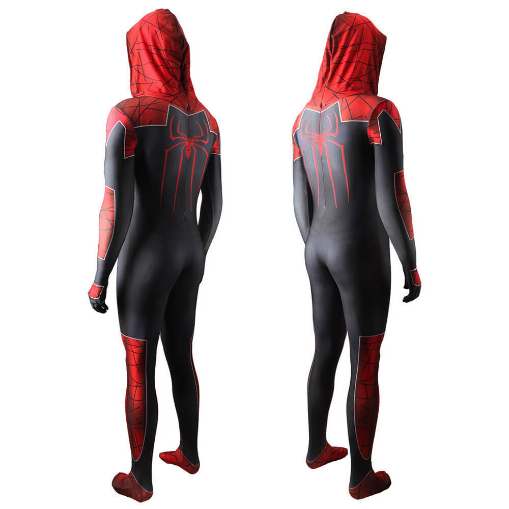 The Amazing Spiderman Costume Mask Superhero Cosplay Jumpsuit Bodysuit Kids Men-Takerlama