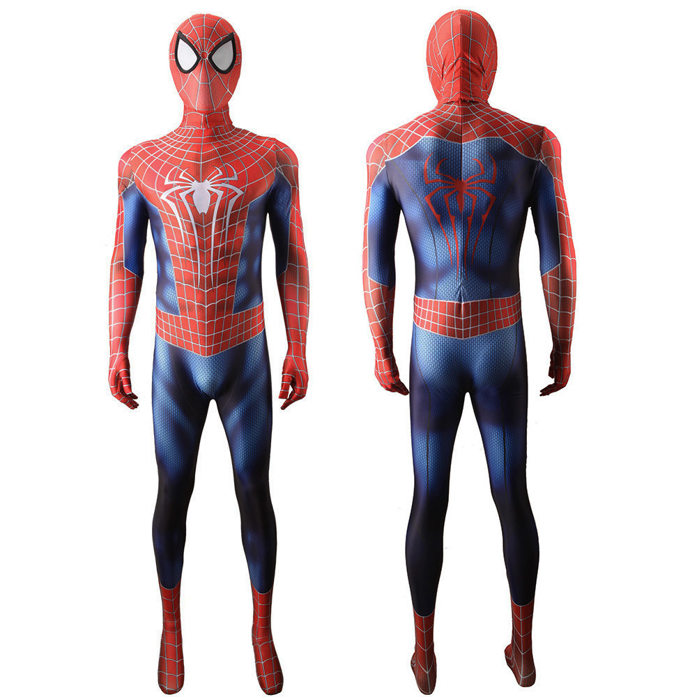 The Amazing Spider-Man 2 Superhero Costume Mask TASM 2 Rise of Electro Suit