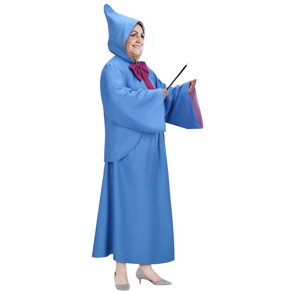 Women Cinderella Fairy Godmother Halloween Costume Outfits Takerlama
