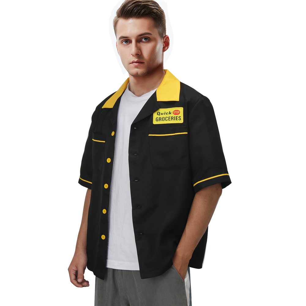 Clerks 3 Costume Uniform Dante Hicks Randal Graves Cosplay T-Shirt-Takerlama